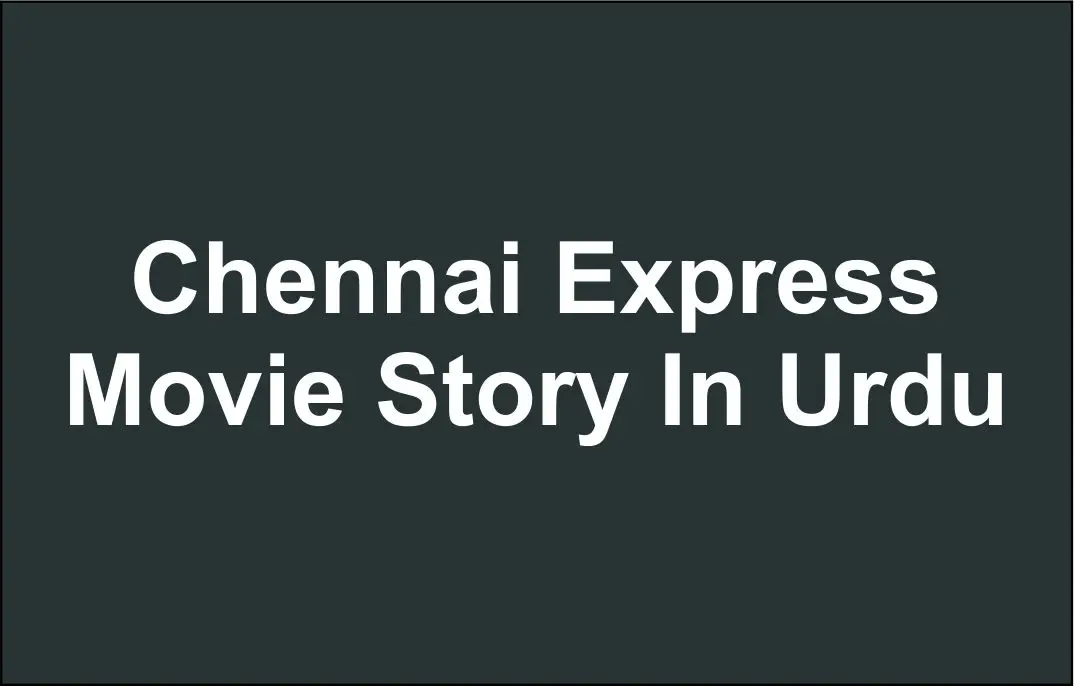 Chennai Express Movie Story In Urdu